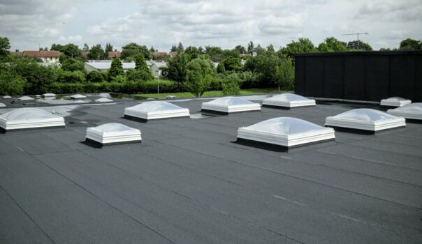 modified bitumen roof for commercial properties and businesses completed by bravo's roofing